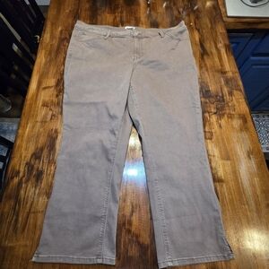 Plus Size m jeans by maurices High Rise Light Brown Jegging